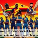 zimbabwe national cricket team vs india national cricket team match scorecard