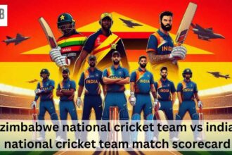 zimbabwe national cricket team vs india national cricket team match scorecard